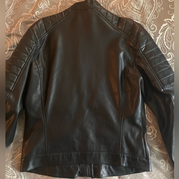 H&M Faux Leather Moto Jacket - Picture 3 of 4